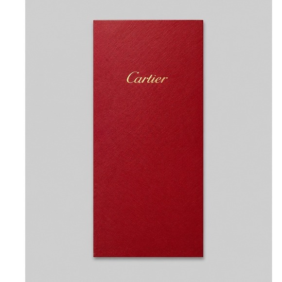 Cartier Accessories - Cartier Red Folder‎ Authentic Jewelry Certificate Holder Booklet Case